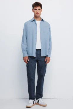 Springfield Camisa oxford color^Hombre Camisas