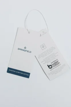 Springfield Camisa oxford ligero rayas^Hombre Camisas