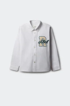 Springfield Kids Camisa oxford patch ni&ntilde;o^Niños Camisas