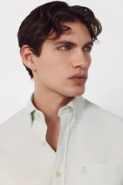 Cortefiel Camisa oxford raya candela^Hombre Camisas