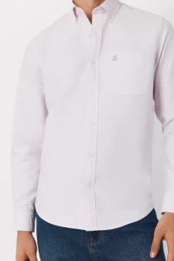 Cortefiel Camisa oxford raya candela^Hombre Camisas