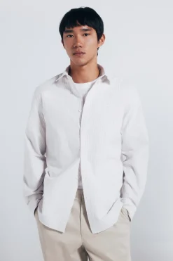 Springfield Camisa oxford rayas^Hombre Camisas