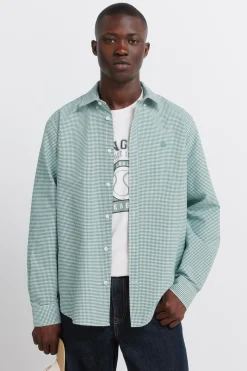 Springfield Camisa oxford vichy wrinkle free^Hombre Camisas