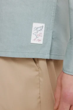 Springfield Camisa polera oxford ligero^Hombre Camisas