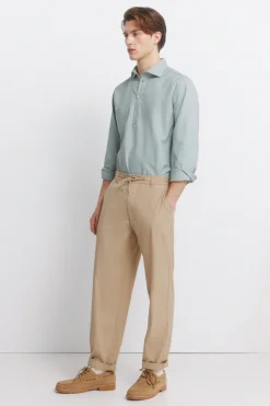 Springfield Camisa polera oxford ligero^Hombre Camisas