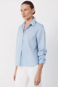 Cortefiel Camisa popel&iacute;n^Mujer Camisas Y Blusas