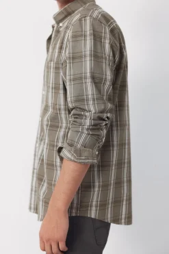 Cortefiel Camisa popel&iacute;n cuadros^Hombre Camisas