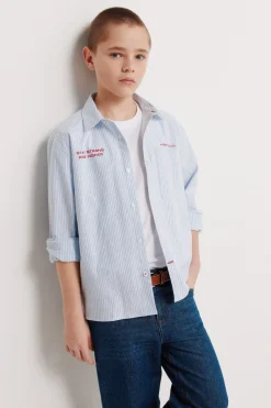Springfield Kids Camisa popelin rayas ni&ntilde;o^Niños Camisas