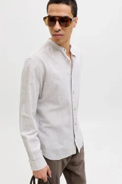 Jack & Jones Camisa regular fit cuello mao^Hombre Camisas