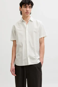 Jack & Jones Camisa regular fit lino^Hombre Camisas