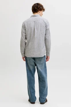 Jack & Jones Camisa regular fit lino^Hombre Camisas