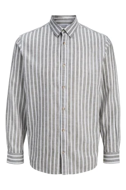 Jack & Jones Camisa regular fit lino^Hombre Camisas