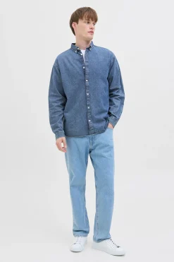 JJ REBEL Camisa relaxed fit algod&oacute;n^Hombre Camisas