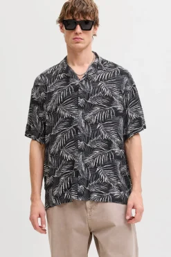 Jack & Jones Camisa relaxed fit viscosa^Hombre Camisas