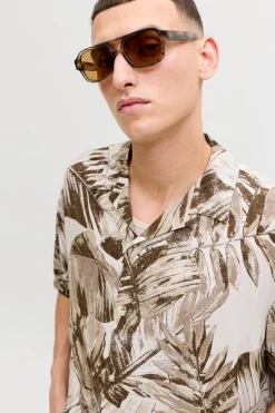 Jack & Jones Camisa relaxed fit viscosa^Hombre Camisas