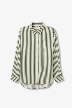 Tiffosi Camisa relaxed manga larga cruda^Mujer Camisas Y Blusas