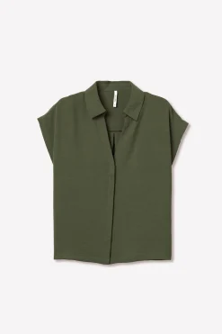 Tiffosi Camisa relaxed minimalista^Mujer Camisas Y Blusas