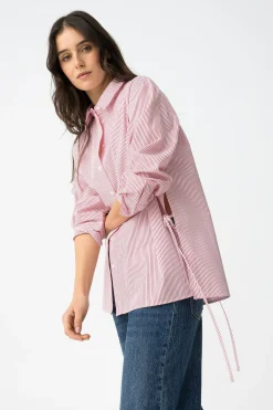 Tiffosi Camisa relaxed rayas^Mujer Camisas Y Blusas