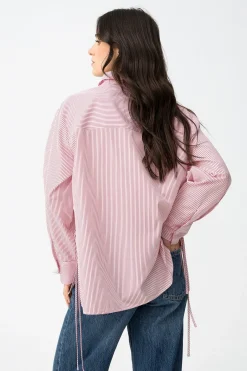 Tiffosi Camisa relaxed rayas^Mujer Camisas Y Blusas