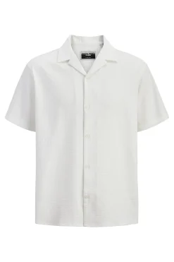 Jack & Jones Camisa resort manga corta tejido plano^Hombre Camisas