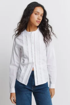 Springfield Camisa rom&aacute;ntica lace^Mujer Camisas Y Blusas