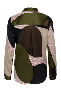 Only Camisa satinada^Mujer Camisas Y Blusas