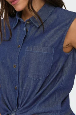 JDY Camisa sin mangas nudo^Mujer Camisas Y Blusas