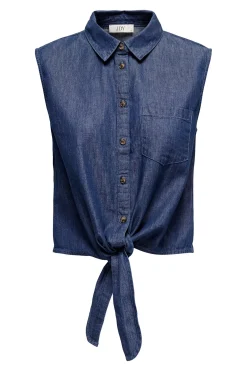 JDY Camisa sin mangas nudo^Mujer Camisas Y Blusas