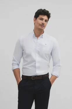 Silbon Camisa sport oxford^Hombre Lino