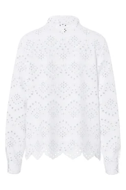 Pieces Camisa troquelada^Mujer Camisas Y Blusas