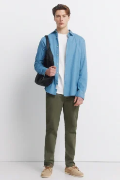 Springfield Camisa vaquera^Hombre Camisas