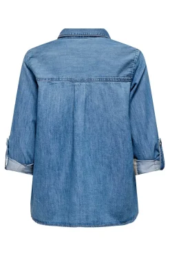 Only Camisa vaquera bolsillos frontales^Mujer Camisas Y Blusas