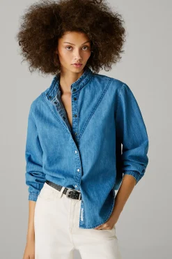 Pepe Jeans Camisa vaquera manga larga^Mujer Camisas Y Blusas