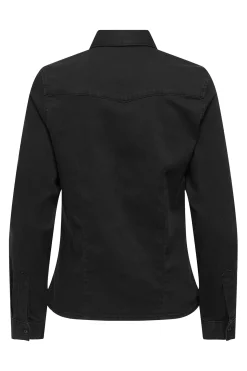 Only Camisa vaquera tachuelas^Mujer Camisas Y Blusas