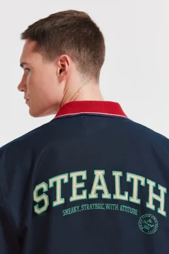 Springfield Camisa varsity manga corta^Hombre Camisas