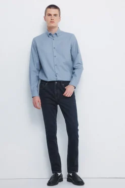 Springfield Camisa vestir estructura bicolor^Hombre Camisas