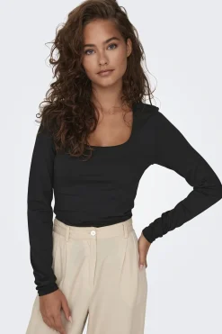 Only Camiseta ajustable reversible^Mujer Basic Bar