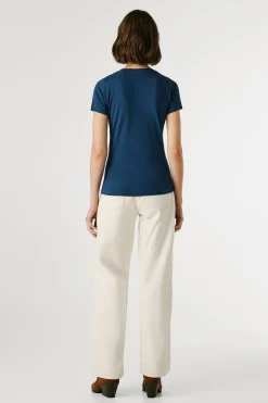 Pepe Jeans Camiseta ajustada logo^Mujer Camisetas