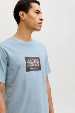 Jack & Jones Camiseta b&aacute;sica con logo^Hombre Camisetas
