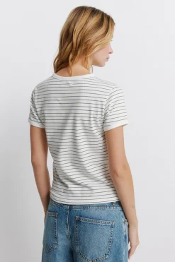 Springfield Camiseta b&aacute;sica entallada^Mujer Camisetas|Basic Bar