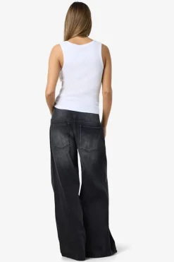 Noisy May Camiseta b&aacute;sica estilo nadadora^Mujer Camisetas