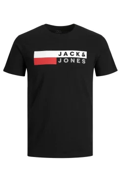 Jack & Jones PLUS Camiseta b&aacute;sica logo^Hombre Camisetas