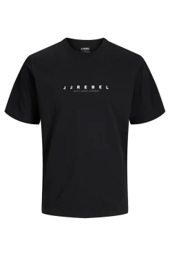 JJ REBEL Camiseta b&aacute;sica logo manga corta^Hombre Camisetas