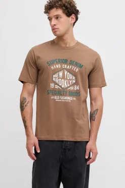 JJ REBEL Camiseta b&aacute;sica manga corta^Hombre Camisetas