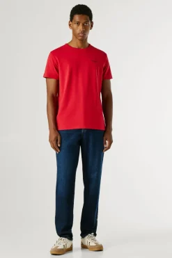 Pepe Jeans Camiseta b&aacute;sica manga corta logo^Hombre Camisetas