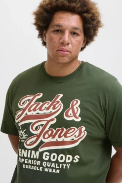 Jack & Jones PLUS Camiseta b&aacute;sica manga corta^Hombre Camisetas