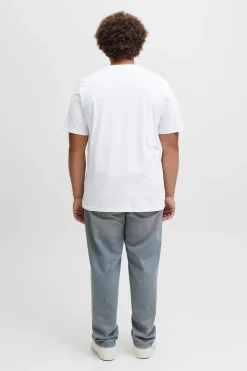 Jack & Jones PLUS Camiseta b&aacute;sica manga corta^Hombre Camisetas