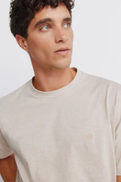 Springfield Camiseta b&aacute;sica microraya^Hombre Camisetas