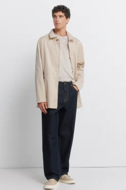 Springfield Camiseta b&aacute;sica microraya^Hombre Camisetas