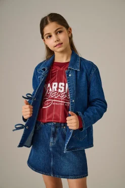 Only Girls Camiseta b&eacute;isbol ni&ntilde;a^Niños Camisetas